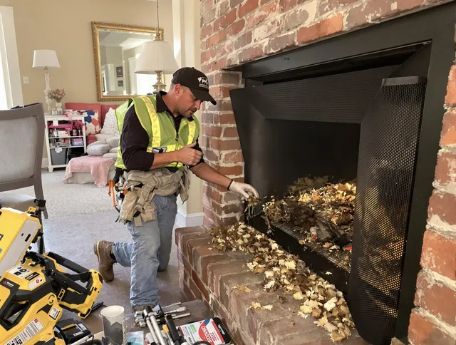 Safe screening installation by Boca Raton Chimney Sweep in Boca Raton, FL