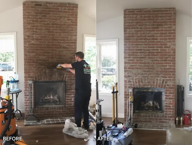Finished chimney sweeping service by Boca Raton Chimney Sweep in Boca Raton, FL