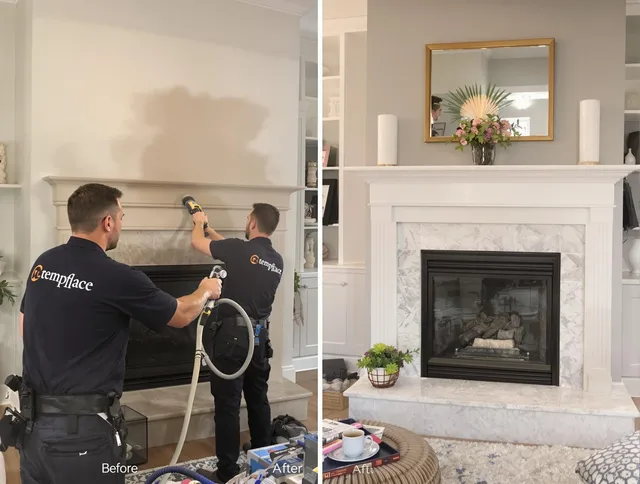 Professional soot removal by Boca Raton Chimney Sweep team in Boca Raton, FL